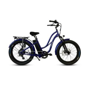 A photo of tahoe gt - stepthru fat tire electric bike