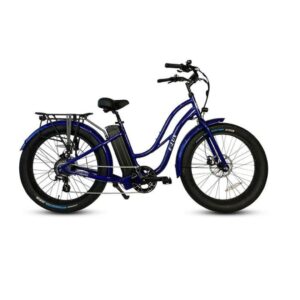 A photo of tahoe - stepthru fat tire electric bike