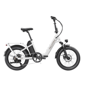 A photo of velotric fold 1 ebike pearl white